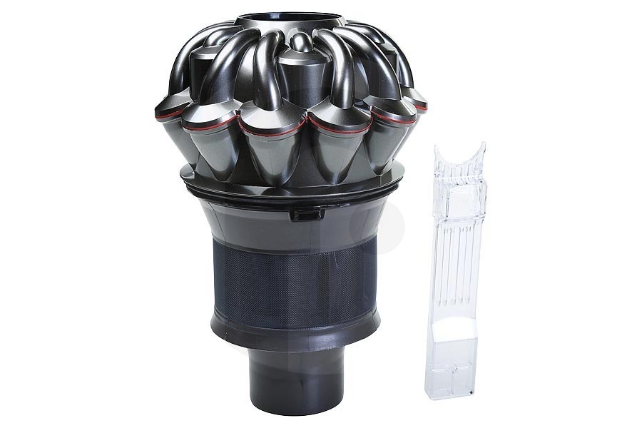 Dyson Aspiradora Dyson ciclón (filtro de metal) parte superior en el contenedor de polvo (depósito) aspiradora inalámbrica 96587802, 965878-02 apto para entre otros Gatillo DC61, DC62 Euro
