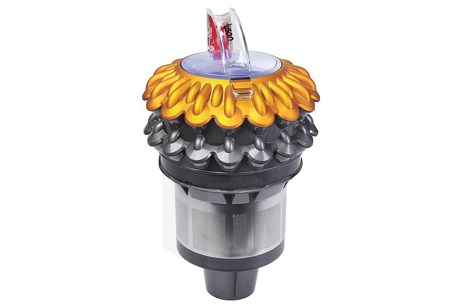 Dyson Aspiradora Dyson ciclón (filtro de metal) parte superior en el contenedor de polvo (depósito) aspiradora 96755110, 967551-10 apto para entre otros CY28 Multifloor 2, Alergia 2