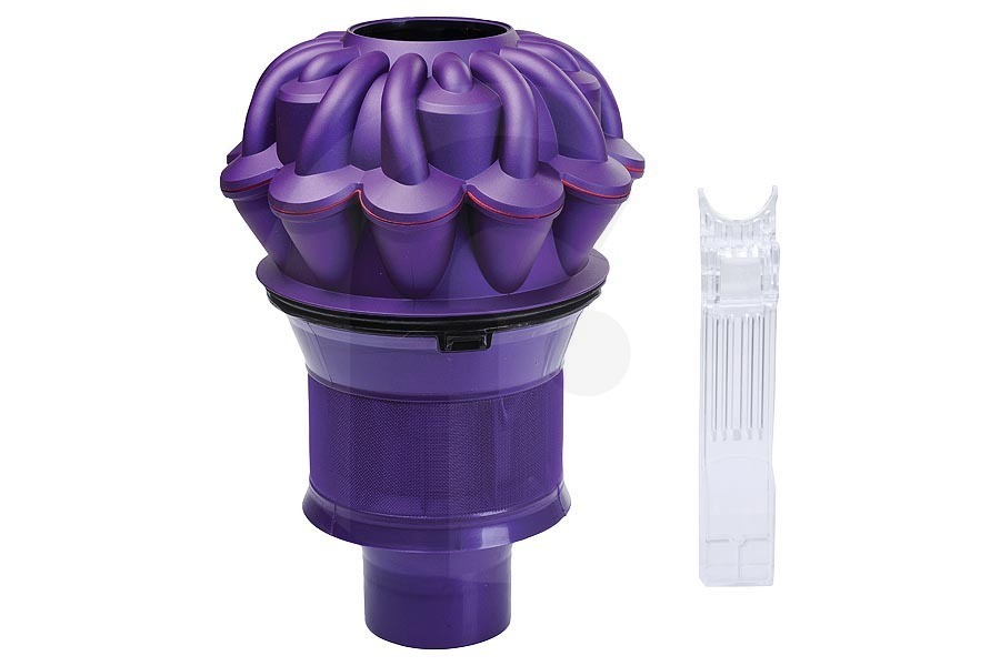 Dyson Aspiradora Dyson ciclón (filtro de metal) parte superior en el contenedor de polvo (depósito) aspiradora inalámbrica 96587804, 965878-04 apto para entre otros SV03 Animal Pro, arriba