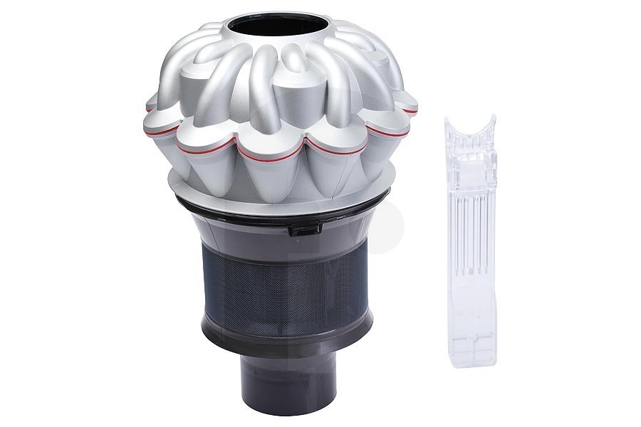 Dyson Aspiradora Dyson ciclón (filtro de metal) parte superior en el contenedor de polvo (depósito) aspiradora inalámbrica 96587817, 965878-17 apto para entre otros DC59, DC62, SV03