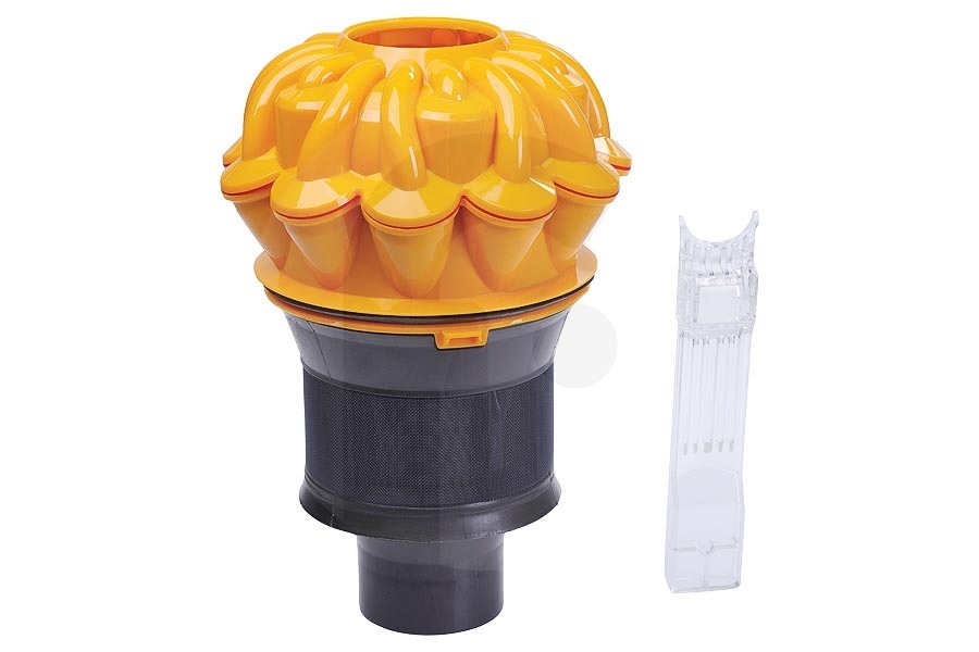 Dyson Aspiradora Dyson ciclón (filtro de metal) parte superior en el contenedor de polvo (depósito) aspiradora inalámbrica 96587819, 965878-19 apto para entre otros DC61, DC62, SV03