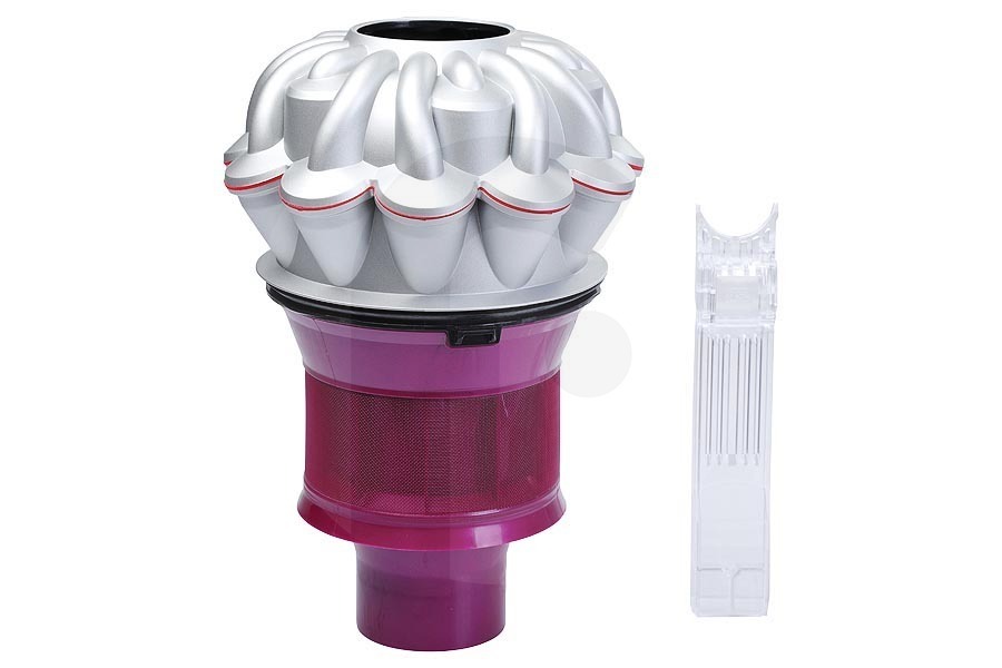 Dyson Aspiradora Dyson ciclón (filtro de metal) parte superior en el contenedor de polvo (depósito) aspiradora inalámbrica 96587821, 965878-21 apto para entre otros DC62 Animal Pro