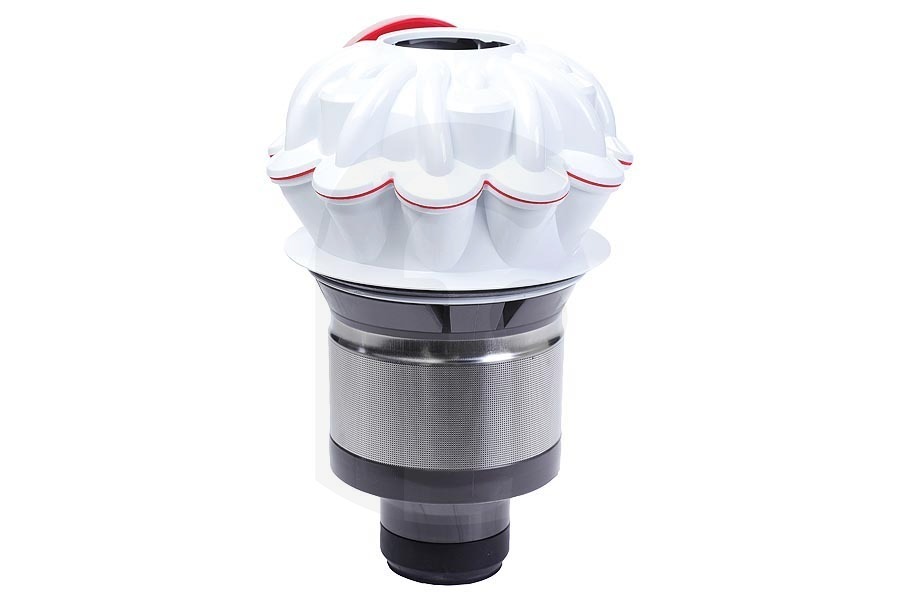Dyson Aspiradora Dyson ciclón (filtro de metal) parte superior en el contenedor de polvo (depósito) aspiradora inalámbrica 96769806, 967698-06 apto para entre otros SV11 sin cable