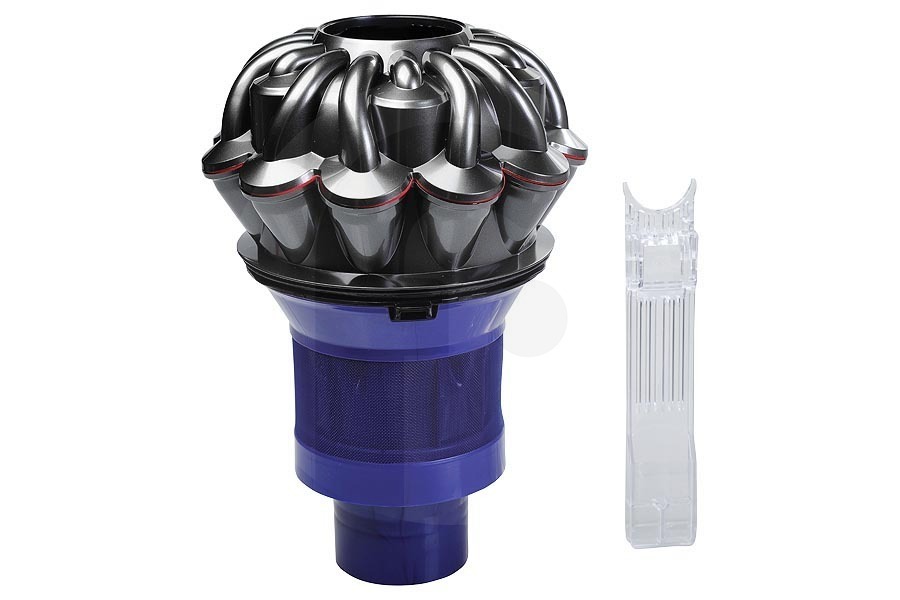Dyson Aspiradora Dyson ciclón (filtro de metal) parte superior en el contenedor de polvo (depósito) aspiradora inalámbrica 96708701, 967087-01 apto para entre otros SV09 Fluffy, SV06 Fluffy, SV06 Fluffy Plus