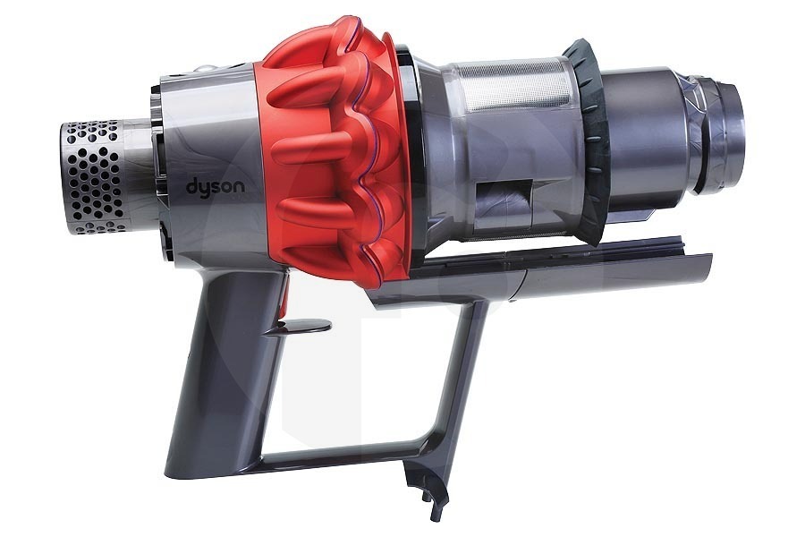 Dyson Aspirapolvere Dyson V10 / SV12 motore con Ciclone (filtro metallico) incl. alloggiamento e maniglia rosso grigio 19823-05-MFE2750 aspirapolvere 96959603, 969596-03