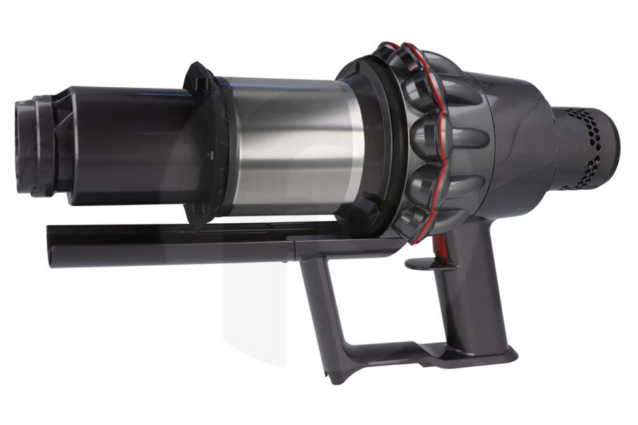 Dyson motor cuerpo principal & gran ciclón níquel/hierro negro para aspirador 973550-05, 97355005 apto para entre otros SV47 V15 Detecta Limpieza Total