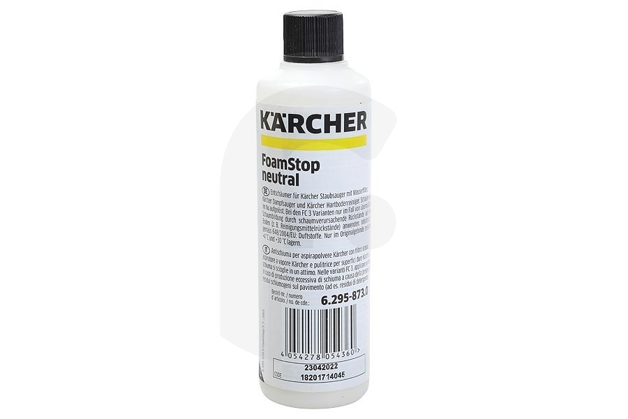 Karcher Kärcher antiespumante FoamStop neutro aspiradora multifunción (aspiradora húmeda y seca, aspiradora industrial) 62958730, 6.295-873.0 apto para entre otros SV, SE, DS