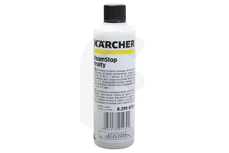 Karcher Kärcher antiespumante FoamStop frutal aspiradora multifunción (aspiradora húmeda y seca, aspiradora industrial) 62958750, 6.295-875.0 apto para entre otros SV, SE, DS