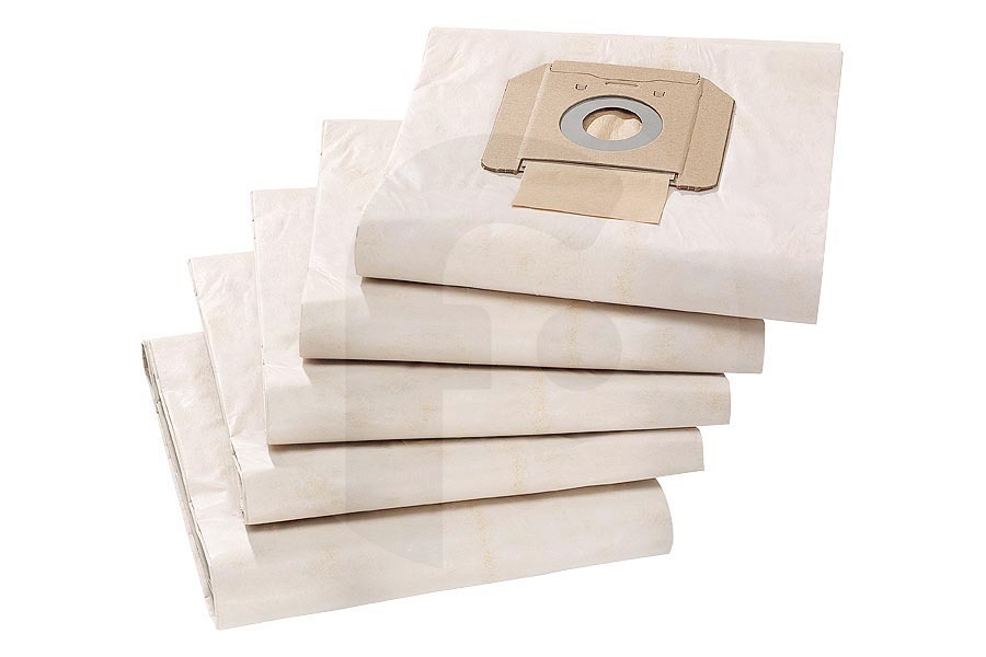 Karcher Aspiradora Kärcher bolsas de papel para aspiradora 5 uds. aspiradora multifunción (aspiradora húmeda y seca, aspiradora industrial) 69042850, 6.904-285.0 apto para entre otros NT48, NT65, NT70, NT72, NT75, NT80, VAC húmedo
