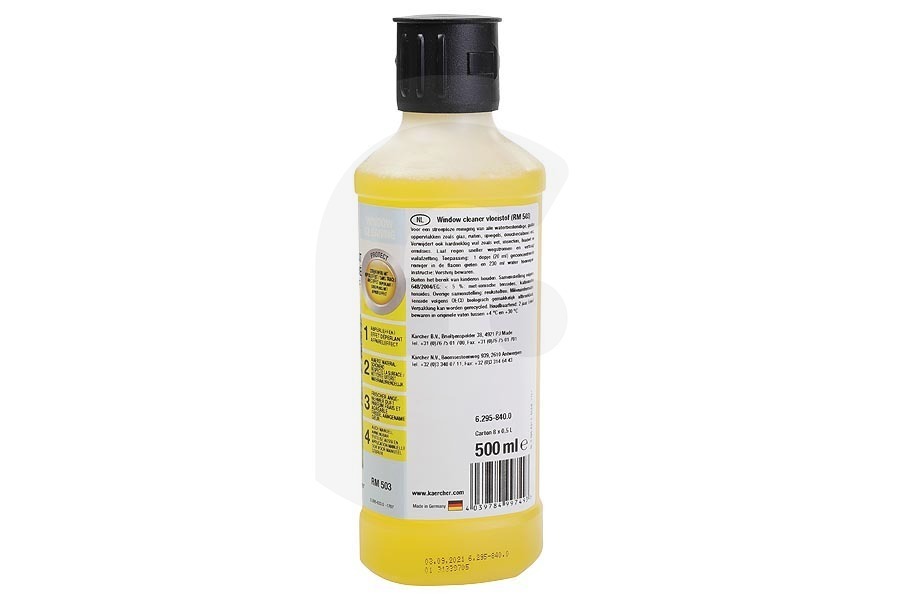 Karcher Lavavetri Kärcher Detergente rm 503/500 per Lava vetri 6.295-840.0