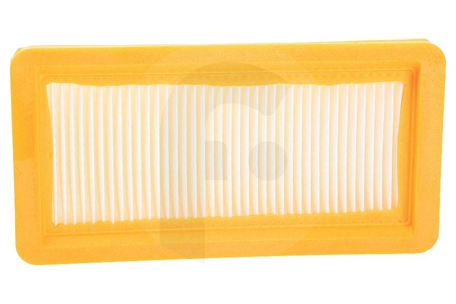 Alternatief Aspiradora Filtro plano para aspiradoras multiusos Kärcher (aspiradora húmeda y seca) con recubrimiento nano, amarillo 64149710, 6.414-971.0 apto para entre otros WD 7000, 7200, 7300, 7500 y 7700P