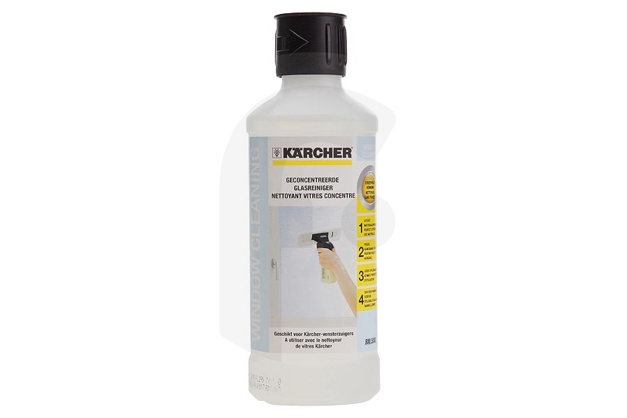 Karcher Kärcher Limpiadora de cristales Limpiador de cristales concentrado RM 500 Limpiadora de cristales 6.295-772.0, 62957720 apto para entre otros Todos los pistones ventana