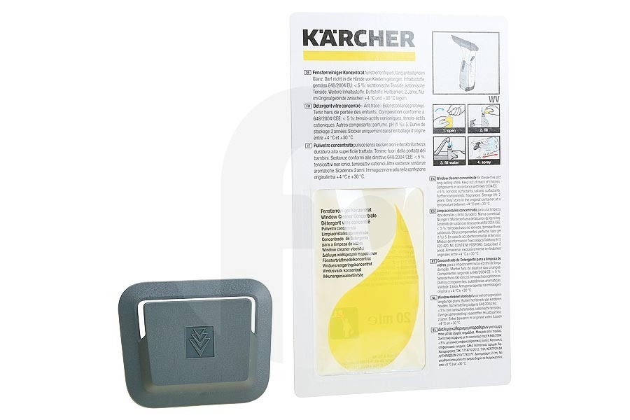 Karcher Lavavetri Kärcher set flacone spray Premium completo lavavetri, Window Vac 26331290, 2.633-129.0