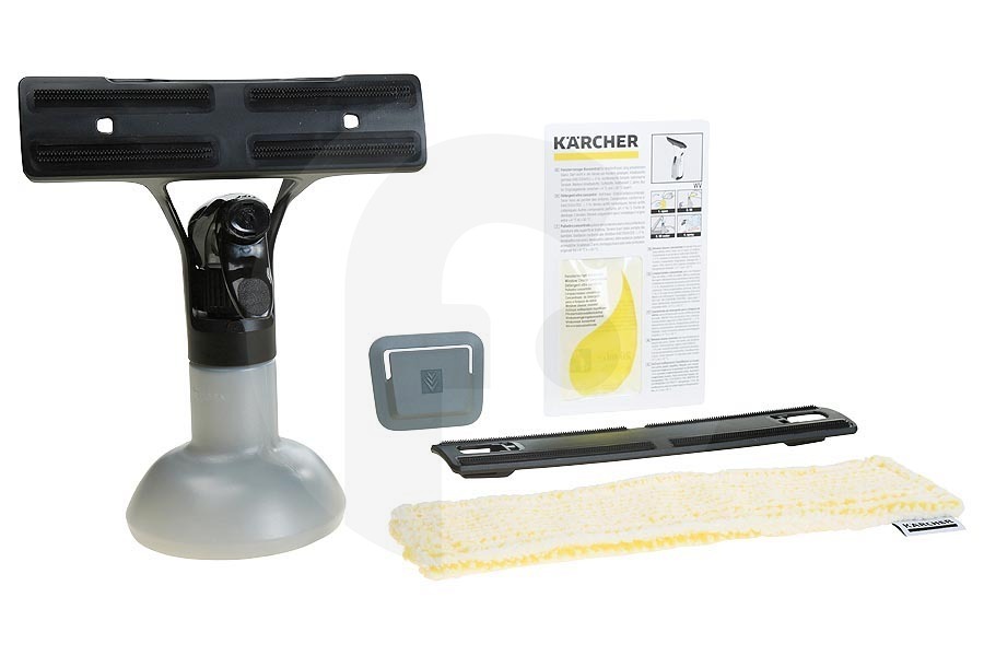 Karcher 26331290 Limpiadora de cristales 2.633-129.0 Window Vac Spray Bottle Limpiador de Ventanas Premium Karcher apto para entre otros limpiador de ventanas