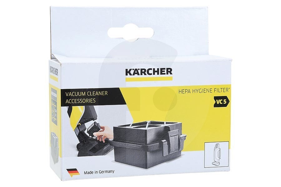 Karcher Aspirapolvere Kärcher HEPA Hygiene Filtro VC 5 per Aspirapolvere 2.863-240.0, 28632400