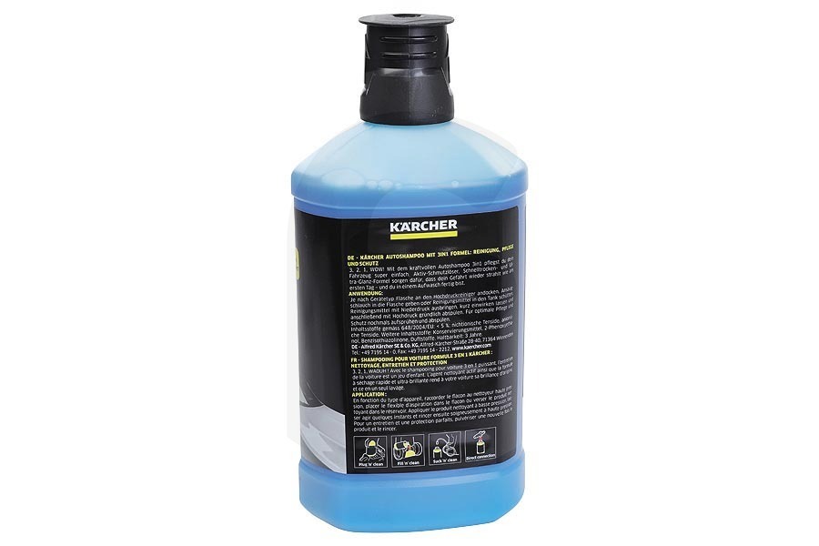 Karcher Idropulitrice Kärcher Shampoo per auto e moto 3 in 1 idropulitrice 6.295-750.0