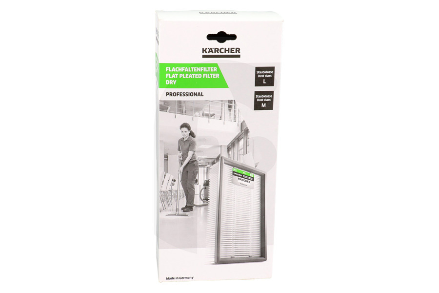 Karcher Aspirapolvere Karcher 6.904-283.0 Filtro plissettato piatto 69042830 Aspirapolvere