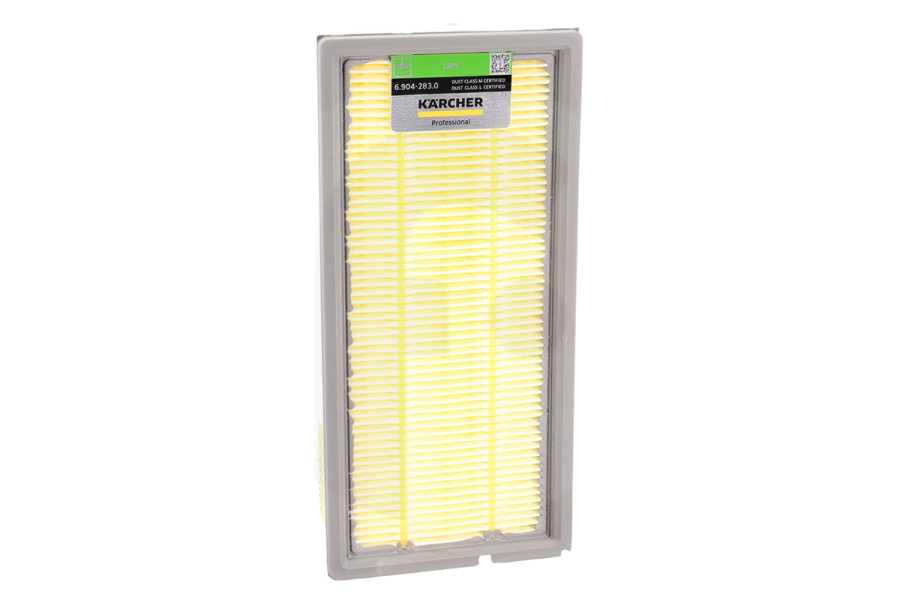 Karcher 6.904-283.0 Aspiradora Filtro plano plisado 69042830 Aspiradora apto para entre otros NT65/2, NT75/2