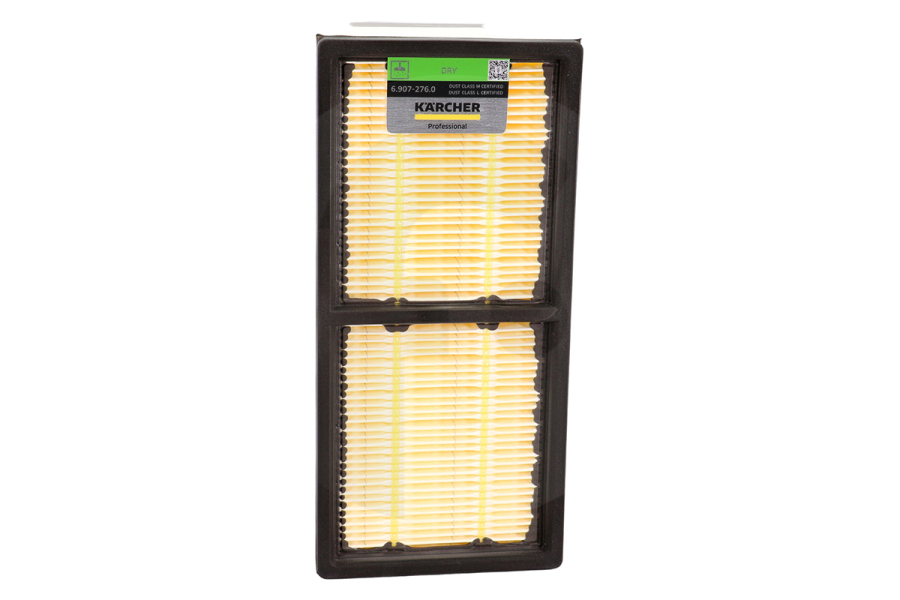 Karcher 6.907-276.0 Aspiradora Filtro plano plisado 69072760 Aspiradora apto para entre otros IVC60/12, NT75/2Tacto