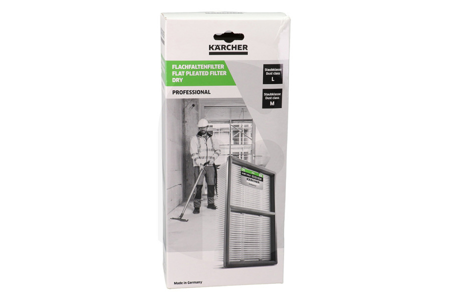 Karcher Aspirapolvere Karcher 6.907-276.0 Filtro plissettato piatto 69072760 Aspirapolvere