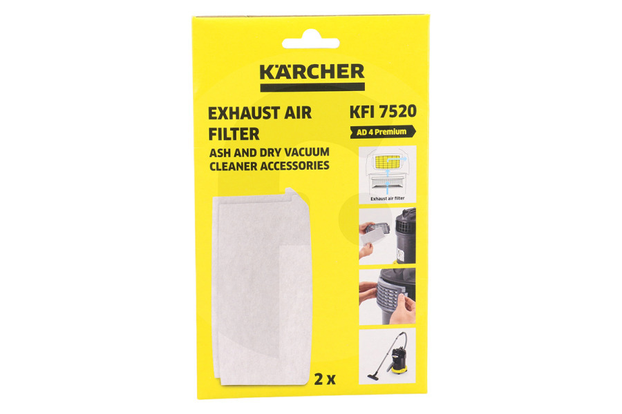Karcher Staubsauger Karcher KFI7520 Filter 28632620 Staubsauger