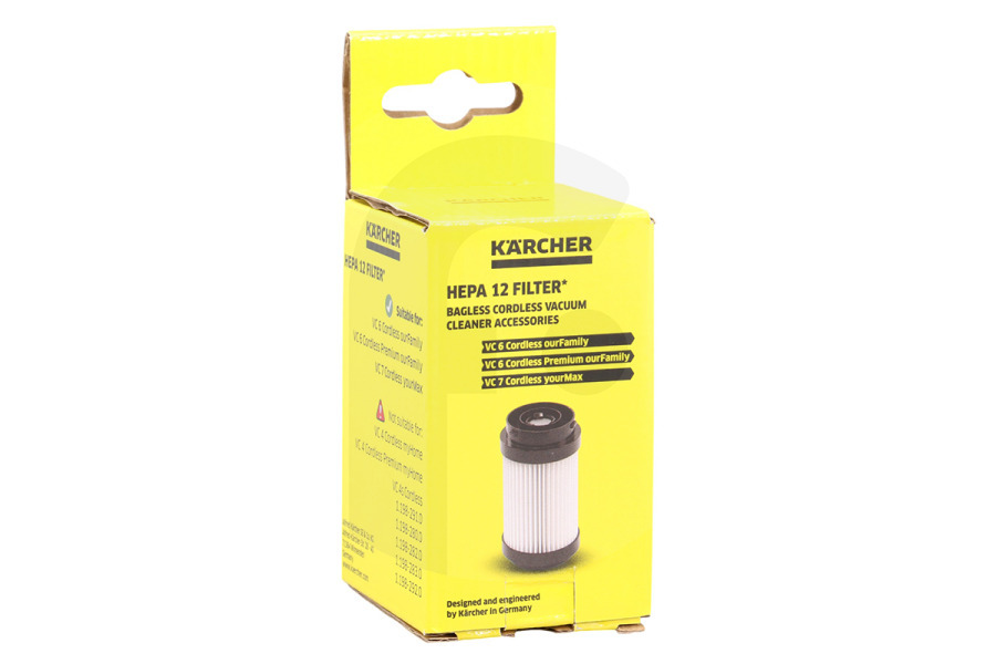 Karcher Staubsauger Kärcher HEPA-Filter für Staubsauger 2.863-318.0