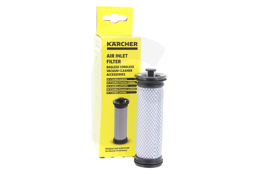 Karcher 28633190 Kärcher filtro de entrada de aire para aspiradora 2.863-319.0 apto para entre otros CV 4, CV 6, CV 7