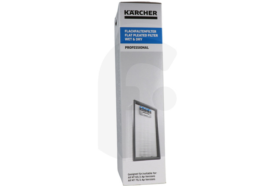 Karcher Staubsauger Kärcher Flachfilter für Staubsauger 6.904-284.0, 69042840