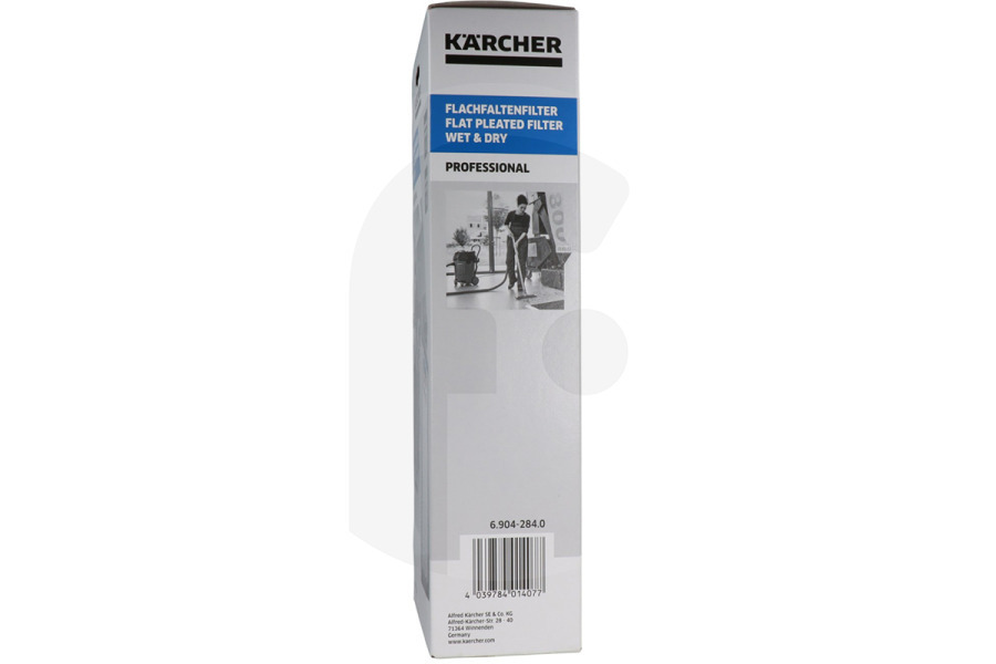 Karcher Staubsauger Kärcher Flachfilter für Staubsauger 6.904-284.0, 69042840