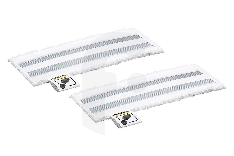 Karcher 28633420 Limpiadora de vapor y mopa a vapor Kärcher EasyFix paños abrasivos de microfibra 2 uds. limpiadora de vapor 28633090, 2.863-309.0 apto para entre otros SC1, SC2, SC3, SC4, SC5