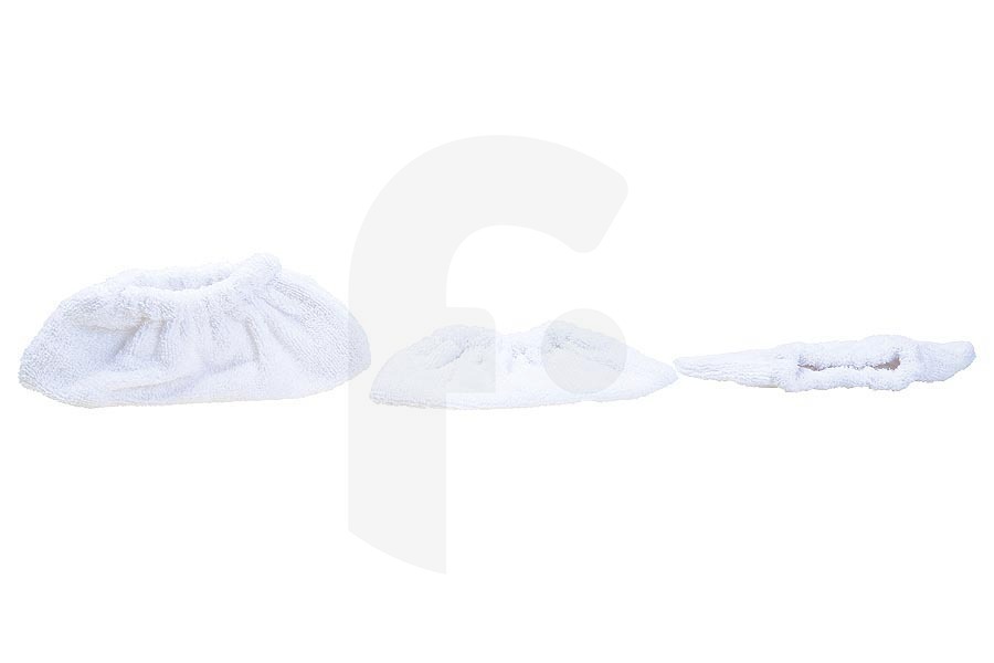 Karcher Limpiadora de vapor y mopa a vapor Kärcher Kit de paños (2 paños de limpieza para el suelo + 3 paños de tejido rizado) Limpiadora a vapor 6.960-019.0, 69600190