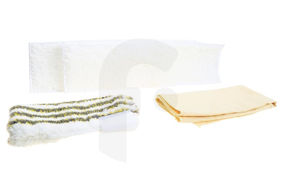 Karcher Limpiadora de vapor y mopa a vapor Kärcher Kit de paños de microfibra para el baño Limpiadora a vapor 2.863-171.0, 28631710