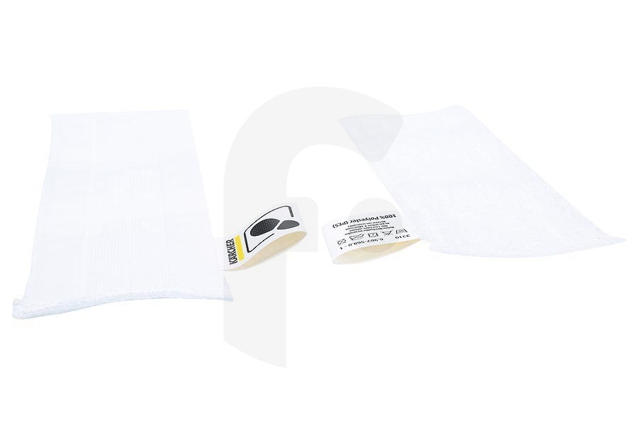 Karcher Pulitore a vapore e Scopa a vapore Kärcher EasyFix panno microfibra set per sistema di pulizia a vapore 2.863-339.0, 28633390