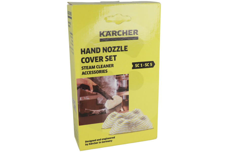 Karcher 28633440 Limpiadora de vapor y mopa a vapor Karcher 2.863-344.0 Juego de paños de microfibra Easyfix Limpiador a vapor apto para entre otros SC1, SC2, SC3, SC4, SC5