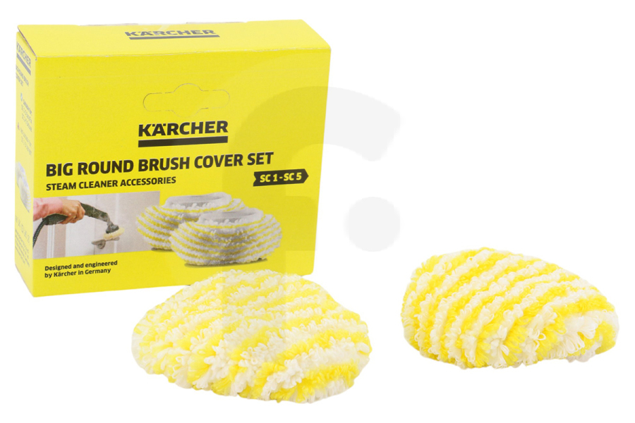 Karcher Limpiadora de vapor y mopa a vapor Kärcher 2.863-345.0 fundas microfibra 28633450 limpiadora a vapor apto para entre otros SC1, SC2, SC3, SC4, SC5