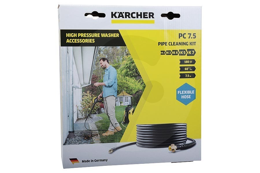 Karcher Hochdruckreiniger Kärcher Rohrreinigungsset PC 7.5 2.637-729.0