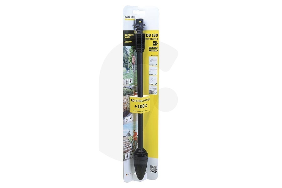 Karcher Idropulitrice Kärcher, DB 180 Getto anti-sporco per K 7 per vaporizzatore ad aria compressa 2.642-729.0