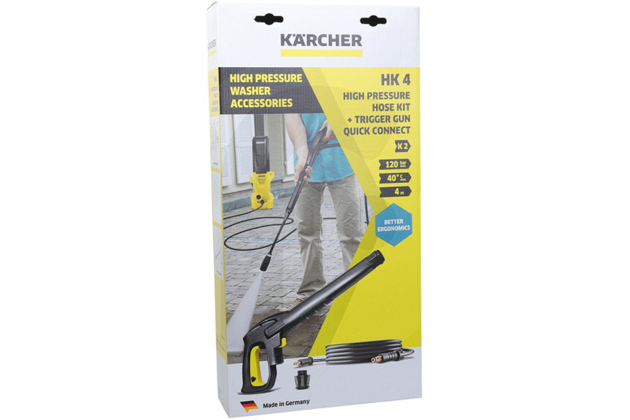 Karcher Idropulitrice Kärcher Set Tubo alta pressione + Pistola Quick HK 4 idropulitrice 26439120, 2.643-912.0