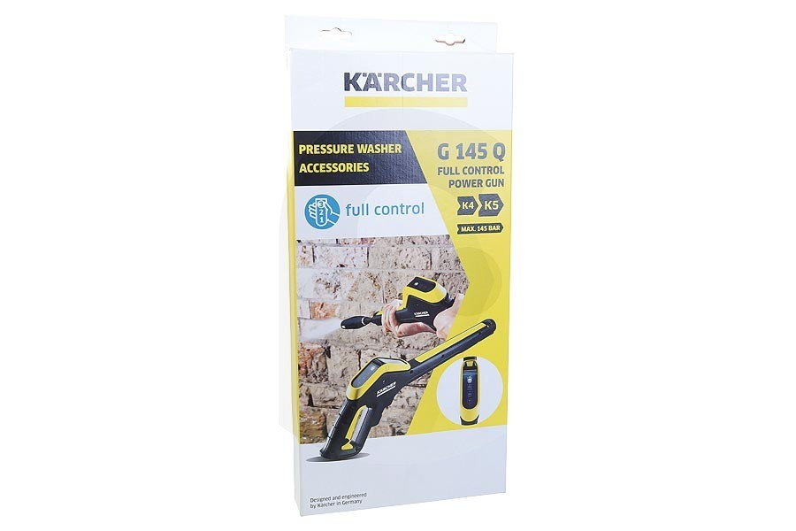 Karcher Kärcher pistola ad alta pressione (pistola a spruzzo) con display a LED Full Control G160Q idropulitrice 26443270, 2.644-327.0 adatto a tra cui Da K4 a K5