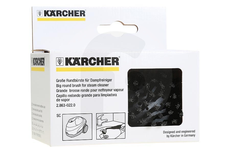Karcher Pulitore a vapore e Scopa a vapore Kärcher Spazzola tonda grande pulitore a vapore 2.863-022.0, 28630220