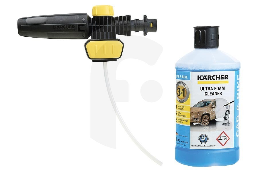 Karcher 26431430 Hidrolimpiadora Kärcher Boquilla de espuma fj 10 C connect & clean  + Ultra Foam Cleaner Hidrolimpiadora 2.643-143.0 apto para entre otros K2, K3, K4, K5, K6, K7Serie