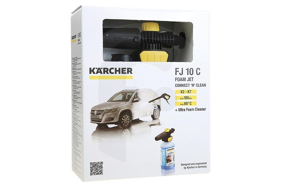 Karcher Idropulitrice Kärcher Schiumogeno connect 'n' clean ultra foam edition idropulitrice 2.643-143.0