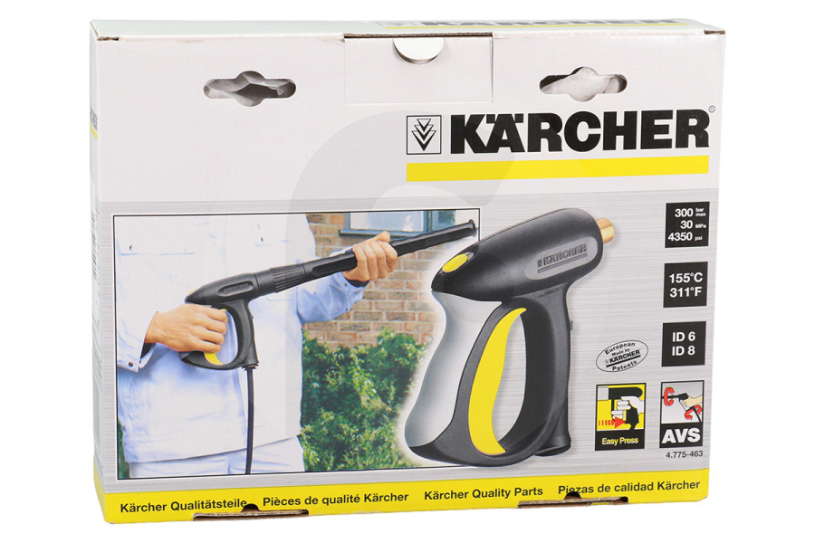 Karcher Idropulitrice Karcher 4.775-463.0 Pistola Easy Press con impugnatura morbida Idropulitrice