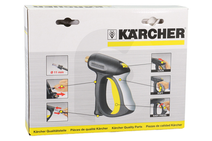Karcher Idropulitrice Karcher 4.775-463.0 Pistola Easy Press con impugnatura morbida Idropulitrice