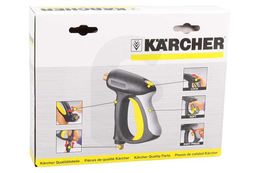 Karcher Idropulitrice Karcher 4.775-466.0 Pistola Easy Press con impugnatura morbida Idropulitrice