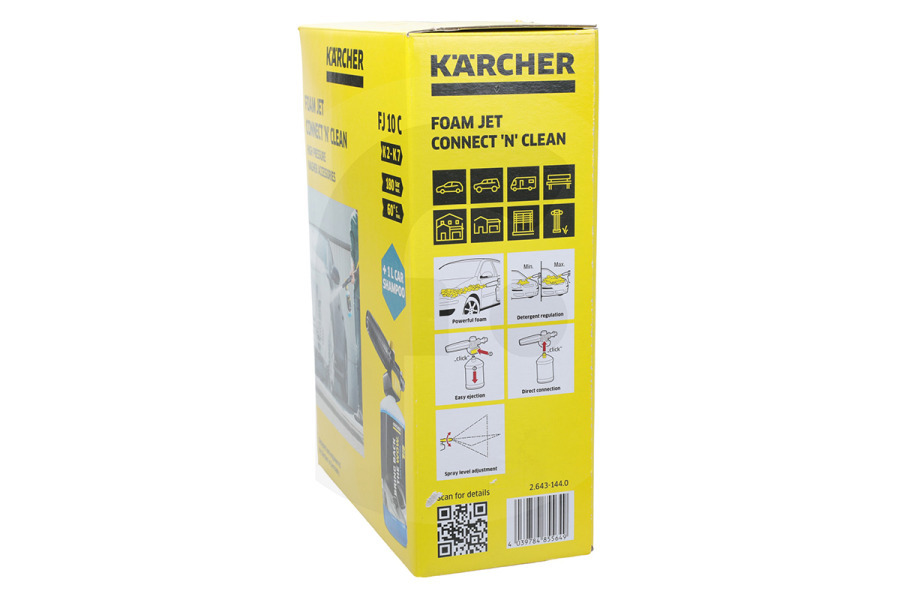 Karcher Idropulitrice Karcher 2.643-144.0 Foam Jet Connect 'n' Clean 26431440 Idropulitrice