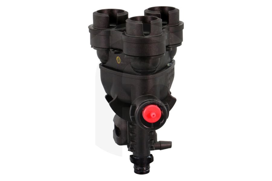 Karcher 4.551-161.3 Parte de la culata de la bomba 45511613 Limpiador de alta presión apto para entre otros K2400EU, K2Compacto