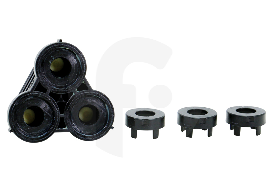 Karcher Hidrolimpiadora Kärcher cabezal de dirección (cabeza cilíndrica) incl. juntas para hidrolimpiadora 97552820, 9.755-282.0 apto para entre otros K221MEU, K2100EU, K2400EU
