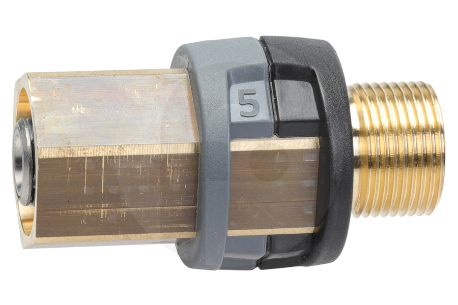 Karcher 4.111-033.0 Hidrolimpiadora Adaptador 5 41110330 Limpiador de alta presión apto para entre otros ¡FÁCIL! Bloquear