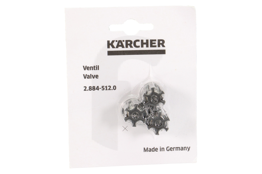 Karcher 2.884-512.0 Hidrolimpiadora Válvula 28845120 Limpiador de alta presión apto para entre otros HDS995SXEU, FT700TSEU